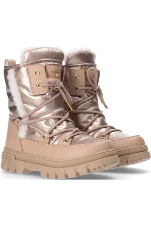 Tommy Hilfiger Kids Winter Boots: Elegance And Warm Silver