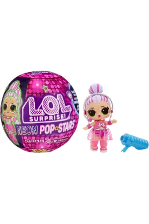 L.O.L : . Neon Pop Stars Tots Asst Pdq Patterned