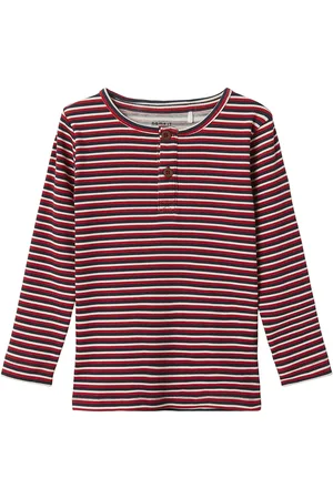 NAME IT Nmmlabela Ls Slim Top Red