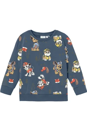 NAME IT Nmmsug Pawpatrol Nreg Sweat Bru Cplg Blue
