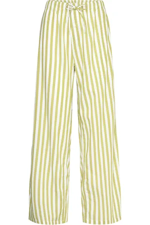 Organic Basics Core Sleep Poplin Pants Green