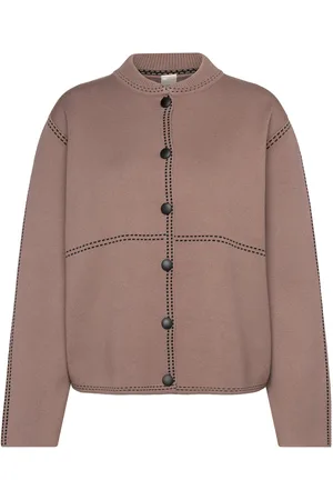 Y.A.S Jena Ls Knit Cardigan Beige