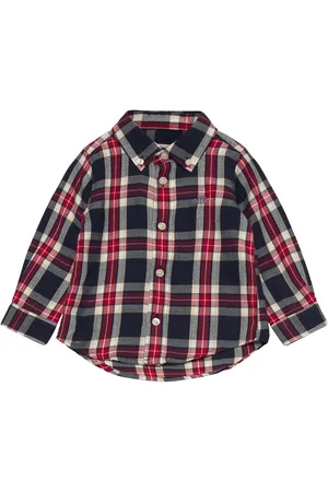 GANT Checked Flannel Bd Shirt Patterned