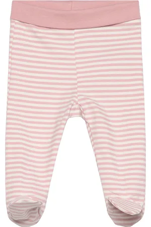 FIXONI Leggings W.feet - Y/D Stripe Pink