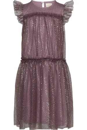 Creamie Dress Mesh Purple