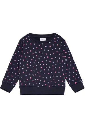 NAME IT Nmfdavina Ls Sweat Fleece Bru Noos Navy