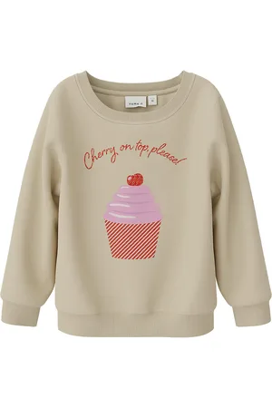 NAME IT Nmfomiana Ls Bru Sweat Pb Beige