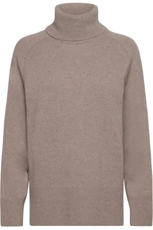 GANT Herringb Detail Rollneck Beige