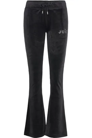 Juicy Couture Lisa Regal Velour Straight Leg Track Pant