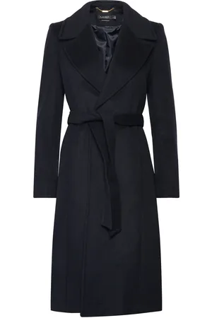 Ralph Lauren Cashmere Blend-Wool Wrap 42" Black