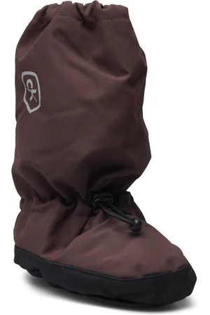 Color Kids Footies W. Anti Slip Brown