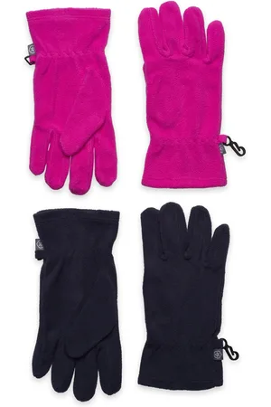 Color Kids Gloves Fleece - 2 Pcs. Set. Patterned