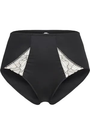 Chantelle Pulp Tattoo Love High Waist Full Brief Black