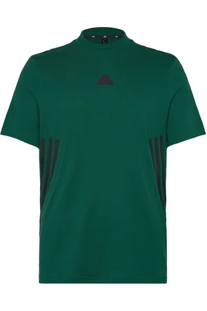 adidas Future Icons 3 Stripes Tee Green