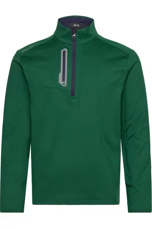 Ralph Lauren Classic Fit Stretch Jersey Pullover Green