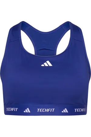 adidas Techfit Medium Support Bra Blue