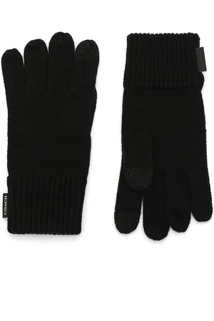 Coach Woven Patch Knit Glove