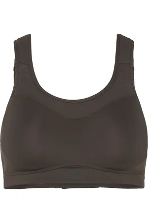 adidas Tlrd Impact Training High Support Bra Brown