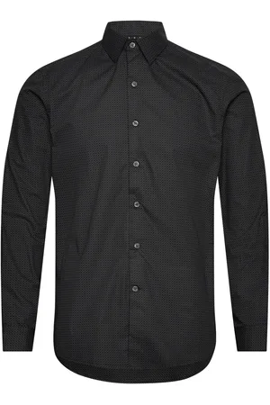 French Connection Regular Fit/Classic Collar Black