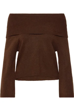 A-View Penny Offshoulder Knit Blouse