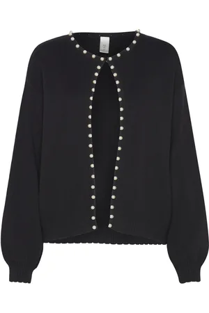 Y.A.S Fonny Ls Pearl Knit Cardigan S. - D2D