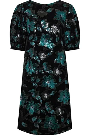 Mos Mosh Mmclemente Tinsel Dress Green