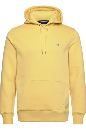 GANT Reg Shield Hoodie Yellow