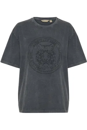Culture Cuash Lion T-Shirt Grey