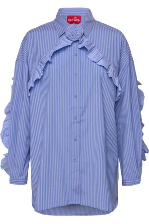 Crās Bloomingcras Shirt Blue
