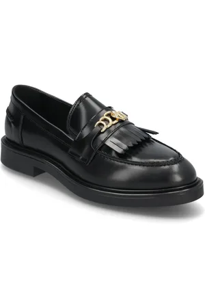 Bianco Biaadda Fringe Chain Loafer Polido