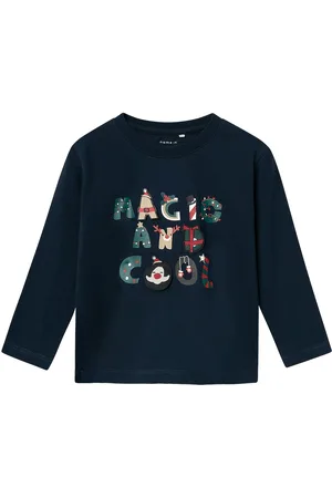 NAME IT Nmmrcandy Nreg Ls Top Box Navy