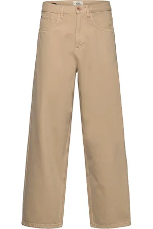 Redefined Rebel Rrcarter Pants Baggy Fit Gots Beige