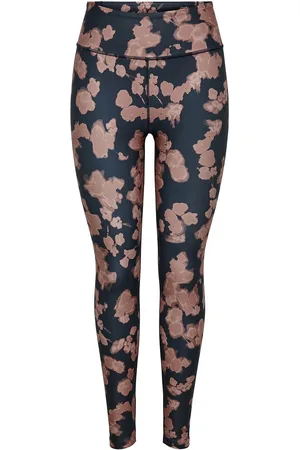 ONLY Onprya-1-Elle Life Hw Aop Tights Navy