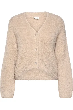Dante 6 Ambra Cropped Cardigan Beige
