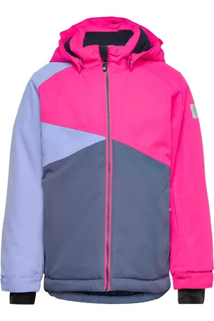 Color Kids Ski Jacket - Colorblock Pink