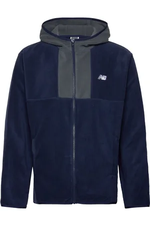 New Balance Polar Fleece Hooded Jacket Blue