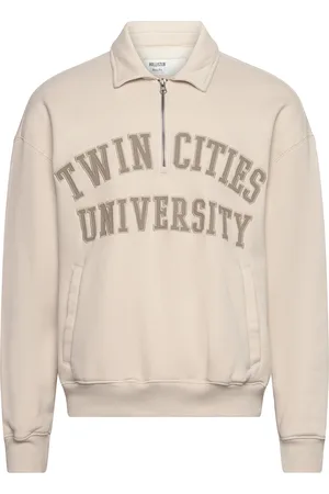 Hollister Hco. Guys Sweatshirts Cream