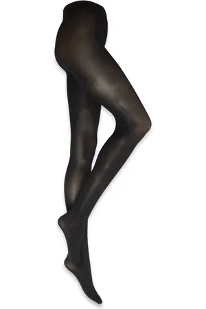 Lindex Tights 50 Den Lurex Dots