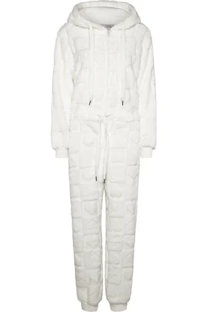 Missya Teddy Jumpsuit White