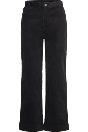 Monki Regular Waist Straight Leg Corduroy Trousers