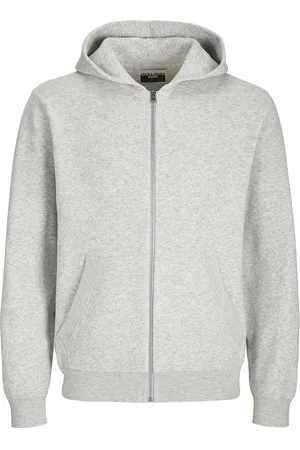 JACK & JONES Jcocaleb Knit Zip Hoodie Bf Grey Jack & J S