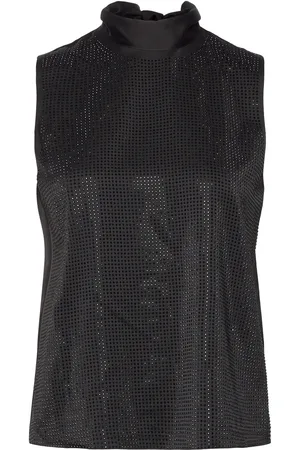 Karl Lagerfeld Rhinest Evening Top