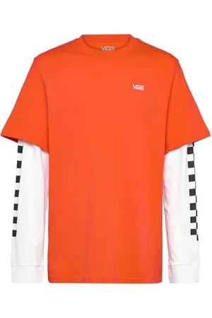Vans By Long Check Twofer Boys Red