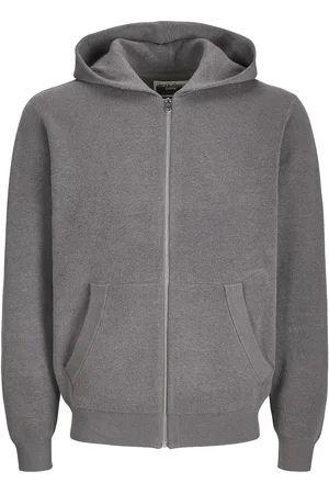 JACK & JONES Jcocaleb Knit Zip Hoodie Bf Grey Jack & J S