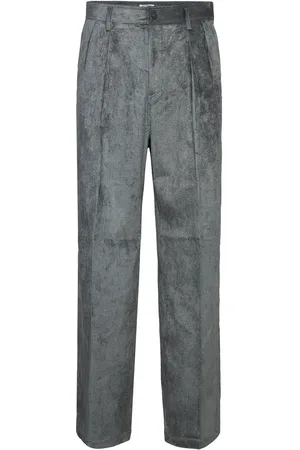 Filippa K Crushed Corduroy Trousers Grey