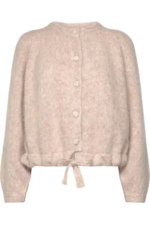 Ella&il Franca Chunky Cardigan Beige