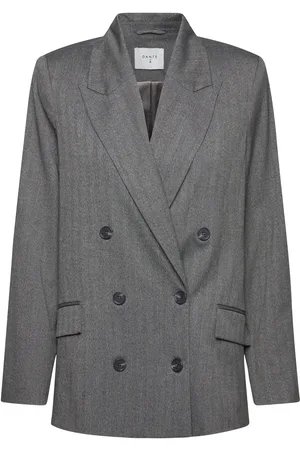 Dante 6 Ceto Herringb Blazer Grey