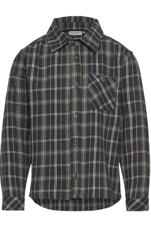 Minymo Shirt Ls Check Navy