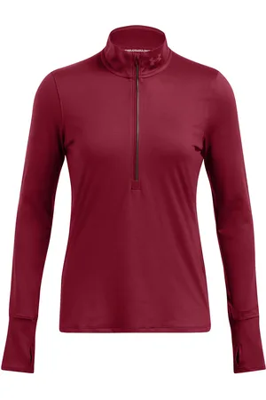 Under Armour Ua Qualifier Run 1/2 Zip Burgundy
