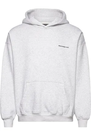 Abercrombie & Fitch Anf Mens Sweatshirts Grey